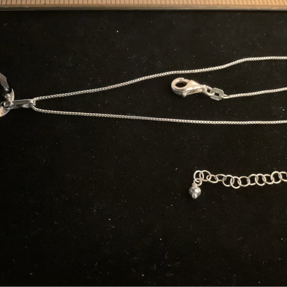 Sterling Silver Black Onyx Necklace - Picture 4 of 4